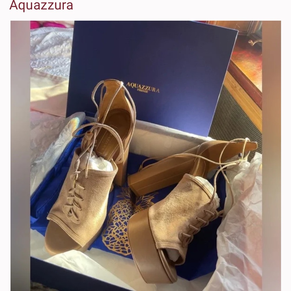 Aquazzura Platform Sandals- Jac Plateu 140’